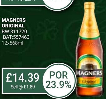 Bestway Magners Original 12x568ml offer