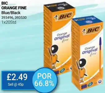 Bestway BIC Orange Fine 1x20Std offer