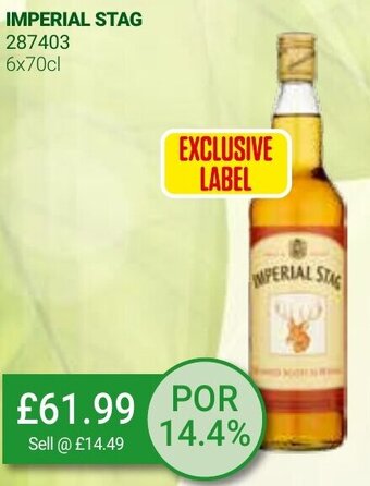Bestway Imperial Stag 6x70cl offer