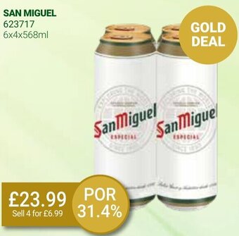 Bestway San Miguel 6x4x568ml offer