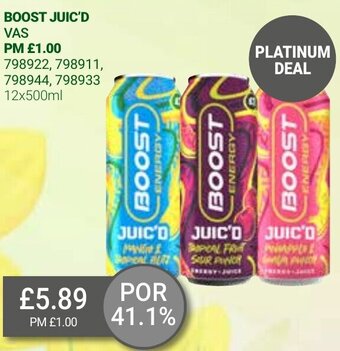 Bestway Boost Juic'd 12x500ml offer