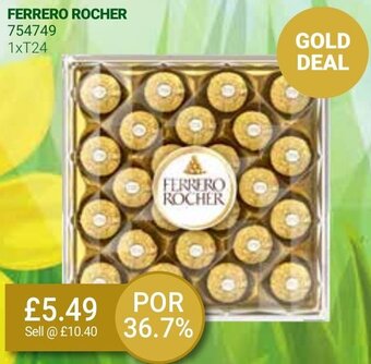 Bestway Ferrero Rocher 1xT24 offer