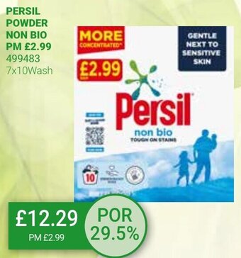 Bestway Persil Powder Non Bio 7x10Wash offer