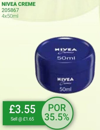 Bestway Nivea Creme 4x50ml offer