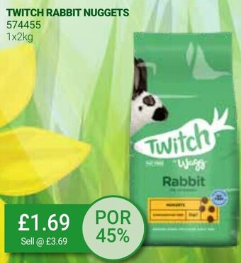 Bestway Twitch Rabbit Nuggets 1x2kg offer