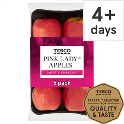 Tesco Tesco pink lady apple minimum 5 pack offer