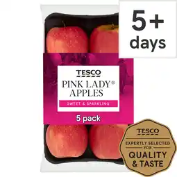 Tesco Tesco pink lady apple minimum 5 pack offer