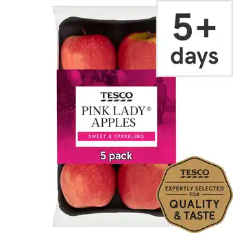Tesco Tesco pink lady apple minimum 5 pack offer