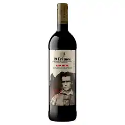 Tesco 19 crimes red wine 75cl offer