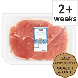 Tesco Tesco unsmoked gammon steaks 2 pack 450g offer