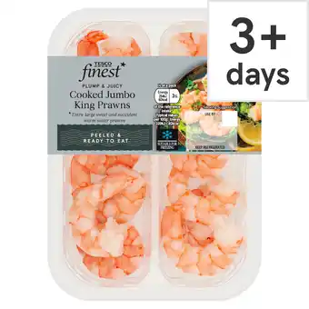 Tesco Tesco finest cooked jumbo king prawns 150g offer
