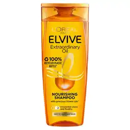 Tesco L'oreal elvive extraordinary oil shampoo 250ml offer