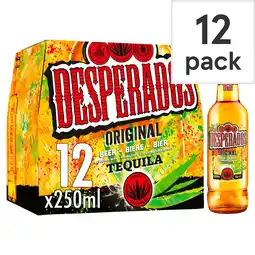 Desperados tequila flavoured beer 12x250ml