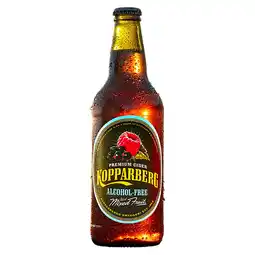 Tesco Kopparberg mixed fruit alcohol free 500ml offer