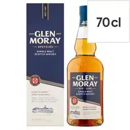 Tesco Glen moray single malt 70cl - floral offer