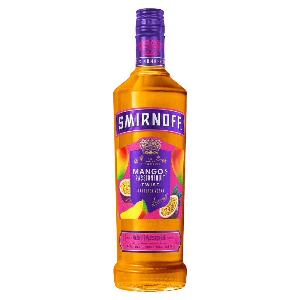 Smirnoff flavoured vodka mango & passion fruit 700ml offer at Tesco