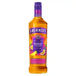 Tesco Smirnoff flavoured vodka mango & passion fruit 700ml offer