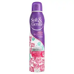 Tesco Soft & gentle antiperspirant deodorant fresh blossom 250ml offer