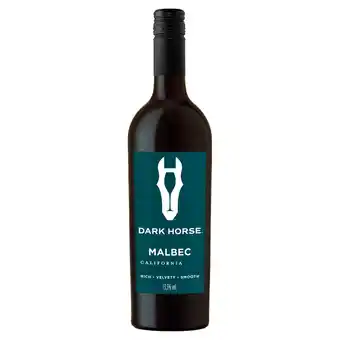 Tesco Dark horse malbec 75cl offer