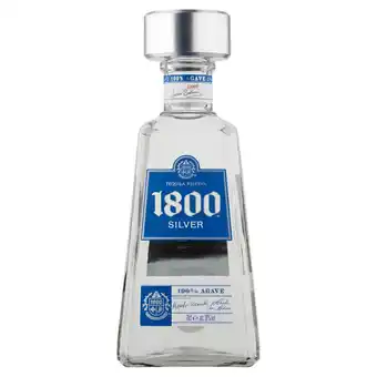 Tesco 1800 silver tequila 70cl offer