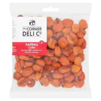 Tesco The corner deli co smoked paprika corn 75g offer