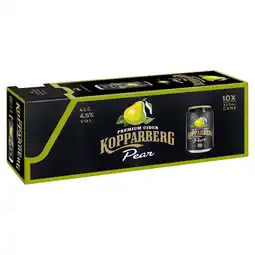 Tesco Kopparberg pear 10x330ml offer