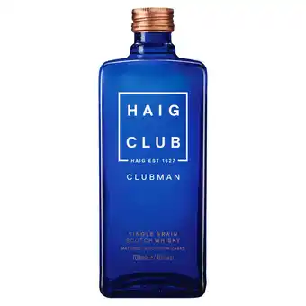 Tesco Haig club clubman whisky 70cl offer