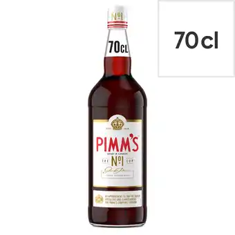 Tesco Pimm's no.1 70cl bottle offer