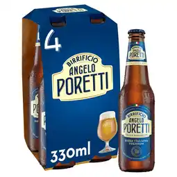 Tesco Angelo poretti premium lager 4 x 330ml offer