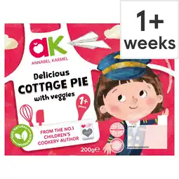 Tesco Annabel karmel delicious beef cottage pie 200g offer