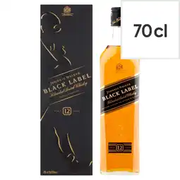 Tesco Johnnie walker black label 12yo whisky 70cl offer