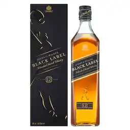 Tesco Johnnie walker black label 12yo whisky 70cl offer