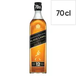 Tesco Johnnie walker black label 12yo whisky 70cl offer