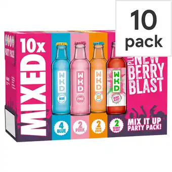 Tesco Wkd mixed pack 10x275ml offer