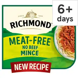 Tesco Richmond meat free vegan no beef mince 245g offer