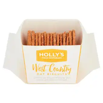 Tesco Hollys food emporium west country oat biscuits 100g offer