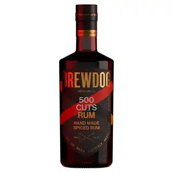 Tesco Brewdog 500 cuts spiced rum 70cl offer