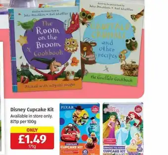 Aldi Disney cupcake kit offer