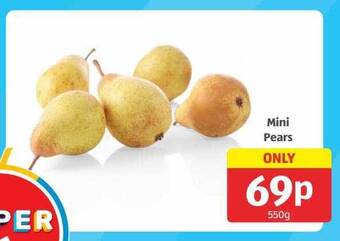 Aldi Mini pears offer