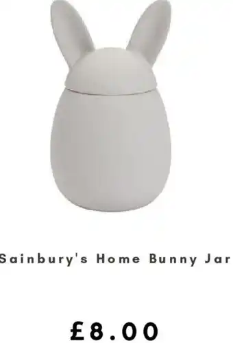 Sainsbury's Sainsbury's Home Bunny Jar offer