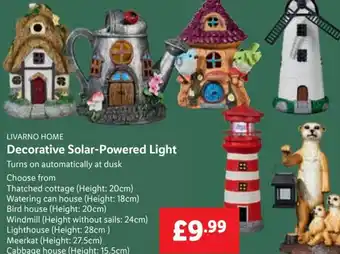 Lidl Livarno Home Dcorative Solar-Powered Light offer