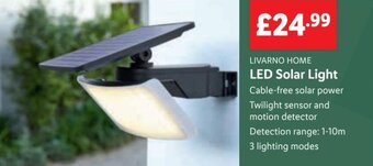 Lidl Livarno Home LED Solar Light offer