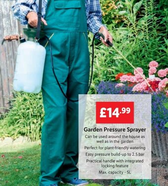 Lidl Garden Pressure Sprayer offer