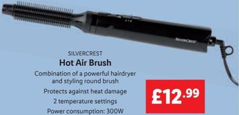 Lidl Silvercrest Hot Air Brush offer