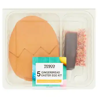 Tesco Tesco 5 decorate your own gingerbread easter egg kit offer