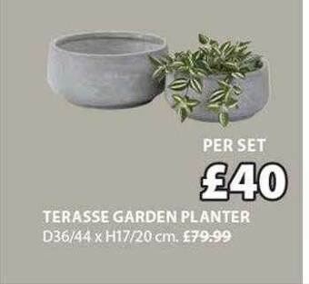 JYSK Terasse garden planter offer