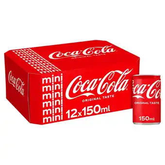 Tesco Coca cola 12 x 150ml offer