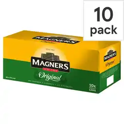 Tesco Magners apple cider 10x440ml can offer