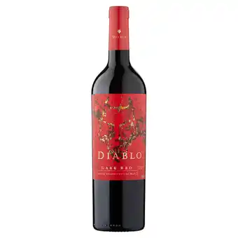 Tesco Diablo red blend 750ml offer