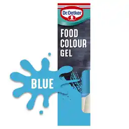Tesco Dr. oetker coloured gel - blue extra strong 15g offer